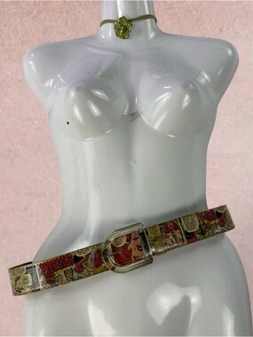 Vtg Brenda Starr 1974 Newspaper Comic Strip Belt 38” See Photos Retro Chic